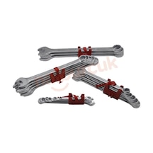 İzeltaş 0331 Kombine Anahtar Takımı Uzun Boy 20 Parça ( Sae ) - 0331002120