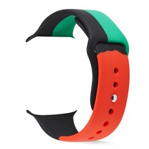 iOS Uyumlu Watch Se 44 Mm Kordon Silikon Renkli Krd 39-Karışık Renk