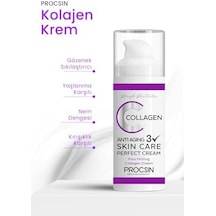 Anti-aging Etkili Collagen Krem, Yaşlanma & Kırışıklık Karşıtı, Cilt Sıkılaştırıcı & Yenileyici, Günlük Bakım, 50 Ml