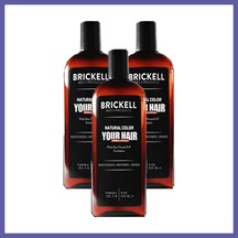Bezos Brickell Erkeklere Özel Anti-white Saç Sakal Bakım Şampuanı 237 Ml X 3 Adet Nıda