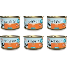 Schesir Sardalyalı Sos İçinde Tamamlayıcı Kedi Konservesi 70 G X 6 Adet