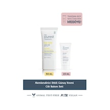 The Purest Solutions Nemlendirici Etkili Güneş Kremi Cilt Bakım Seti: 50 ml + 15 ml Tanışma Boy Blemish Defense