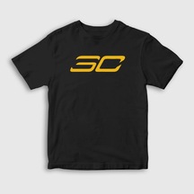 Presmono Unisex Çocuk Logo Stephen Curry Nba Basketbol T-Shirt