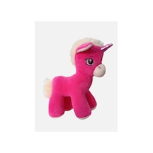 Peluş Boynuzlu At Pony Unicorn 40 Cm Çok Renkli