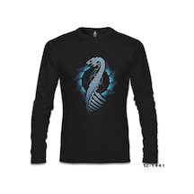 Vikings - Moon Hunter Siyah Erkek Sweatshirt