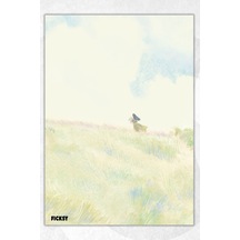 A5 Doğa Bloknot Çizgisiz Defter - 50 Yaprak - Memopad - Notepad - Not Defteri - Not Kağıdı Yeşil Yeşil