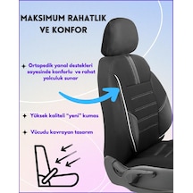 Renault Fluence Araçlara Uyumlu Tam Takım Star B Model Oto Koltuk Kılıfı Genel