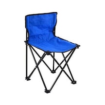 Bloomnest Kamp Sandalyesi - Ergonomik Tasarım, Güçlü Yük Taşıma, Kompakt, Katlanır, Mavi Sırtlıklı Kamp Sandalyesi, Hafif Ve Dayanıklı, Kamp Ve Doğa Yürüyüşleri İçin Uygun Mavi
