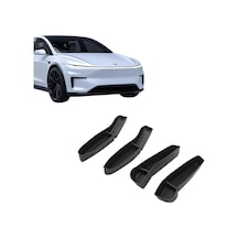 Tesla Juniper Kapıya Takılan Geniş Düzenleyici 4 Lü Set Siyah