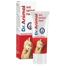 Dr. Animal Anti-hairball & Blood Support Kedi Macunu Tüy Yumağı Ve Kan Sağlığı Desteği 75 Ml