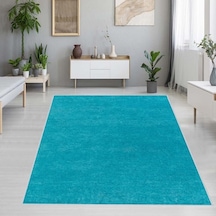 Rovigo Home Dijital Baskı Kaymaz Taban Salon Halısı Rvg1097 Çok Renkli
