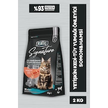 Peritas Signature Somonlu Kedi Tüy Yumağı Önleyici Yetişkin Kedi Maması 2 KG