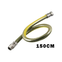 Turconn Doğalgaz Hortumu Flex Çelik Örgülü 150 Cm