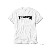 Thrasher Magazine Classic Beyaz Tişört Beyaz