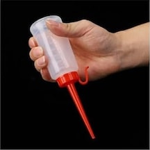 3 Adet Yumuşak Şeffaf Plastik Yağdanlık 160 Ml 0