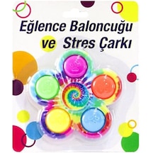 Pop İt Renkli Çarkı