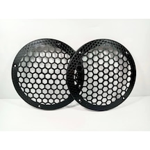 20cm Hoparlör Kapağı - Plastik Kaliteli Midrange Hoparlör Kapak 20cm - 2 Adet