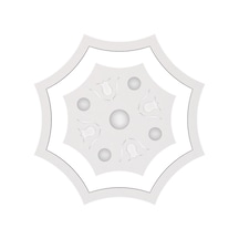 Motifpiyer Tavan Spot Göbek Tsg-2s-77-dıs-citalı