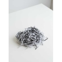 Siyah & Beyaz Kırpık Kağıt 100 Gr Z Zigzag Kutu Dolgu Ve Süsleme Kağıdı Hediye Kutusu İçin