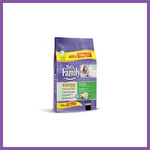 Pets Family Tavuklu Yavru Kedi Maması 400+100gr 1 Adet Bzoshb