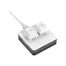 2 Tuşlu Bluetooth Mini Klavye Makro Klavye Mekanik Rgb Pın Klavye Programlanabilir Windows Ve Mac