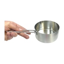 12 Cm Paslanmaz Çelik Sosluk Sütlük Kaçerol