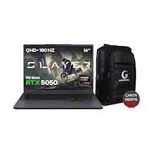Game Garaj Slayer R9T-5050 C5 R9-7845HX 16 GB 1 TB RTX5050 16" Free Dos Dizüstü Oyuncu Bilgisayarı
