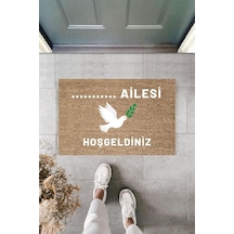 Dijital Baskı Kişiye Özel İç Kapı Dekorasyon Paspas Ps11281