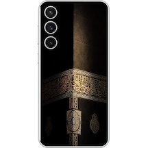 Samsung Galaxy S23 Fe Uyumlu Kabe Baskılı Silikon Kılıf Renkli