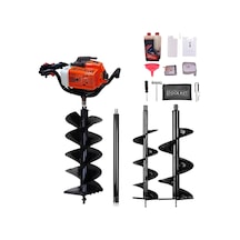 Gardenpro Gp630 Çift Helezonlu Toprak Burgu Makinası Seti 3.1 Hp