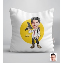 Kişiye Özel Erkek Pubg Karikatürlü Yastık-2