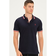 T8594 Dewberry Erkek T-shırt-lacivert Lacivert