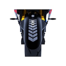 2 Adet Sport Motosiklet Çamurluk Taş Grisi Kask Sticker Çınar Extreme