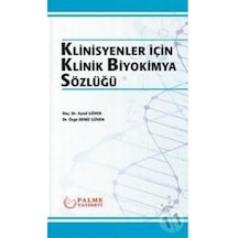 Klinisyenler İçin Klinik Biyokimya Sözlüğü Palme