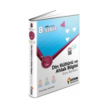8. Sınıf Din Kültürü ve Ahlak Bilgisi Üç Adım Soru Bankası -  Aydın Yayınları
