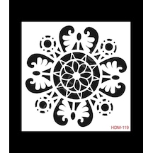 Hdm119 Cadence Home Dekor Stencil 25X25