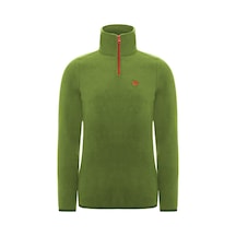 Thermoform Hztp19020 - Polarline Kadın Yarım Fermuarlı Sweatshirt Yeşil