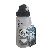 Gıpta I'm So Cool Tritan Pipetli 500 Ml Matara Bpa Free 24'lü Stand Çok Renkli