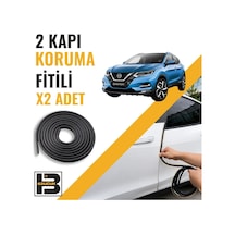 Nissan Qashqai 2014-2021 Kapı Koruma Fitili-iki Kapı-siyah-bm1053