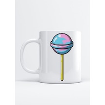 Lolipop Kupa Bardak Beyaz