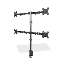 Sline M054 13-27'' Hareketli Dört Kollu Masa Üstü Monitör Standı