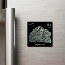 Holmium Holmiyum Elementi Buzdolap Magneti 9x9 Cm