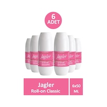 Jagler Classic Bayan Koltuk Altı Rollon 50 Ml 6 Adet