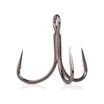 Mustad Alpha Point In-line Triple Grip Itg76ap Üçlü Olta İğnesi Tıtan Steel - No:8 - 6lı