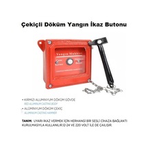 Çekiçli Döküm Yangın İhbar Butonu