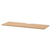 Ikea Bestå Üst Panel, Meşe Kaplama, 120x42 Cm