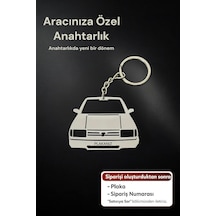 Kişiye Özel Tofaş Paslanmaz Çelik Anahtarlık