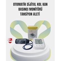 2 Kullanıcı Hafızalı Usb Uyumlu Tansiyon Ölçer