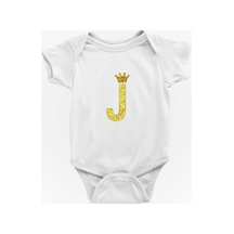 Babylimon J Harfi Jaskılı Jebek Zıbını Beyaz - 132207128 Beyaz
