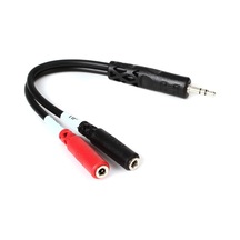 3.5 Mm. Trs M - Dual 3.5 Mm Ts F Stereo Breakout Kablo Ymm-261